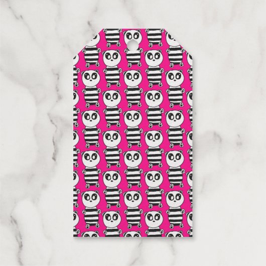 パンダキッズ ギフトタグ (裏面)