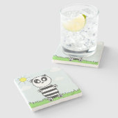 パンダキッズ ストーンコースター (横)