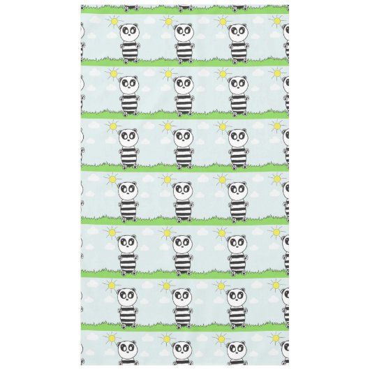 パンダキッズ テーブルクロス (正面)