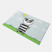 パンダキッズ ドアマット (アングル)