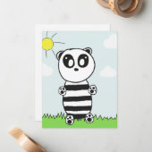 パンダキッズ ノートカード (正面/裏面インサイチュ)