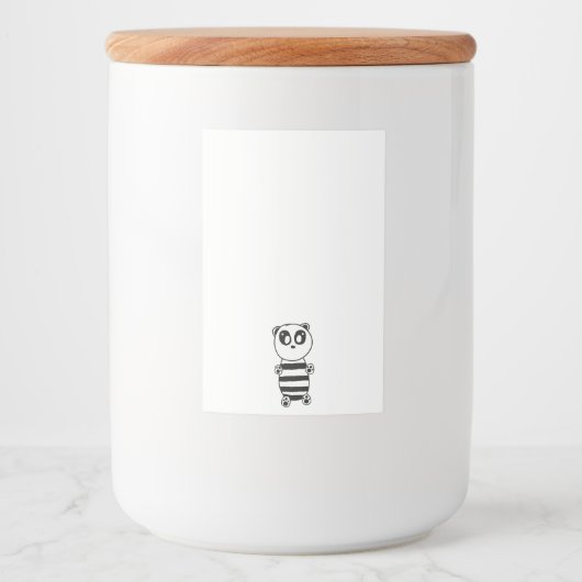 パンダキッズ フードラベル (正面)