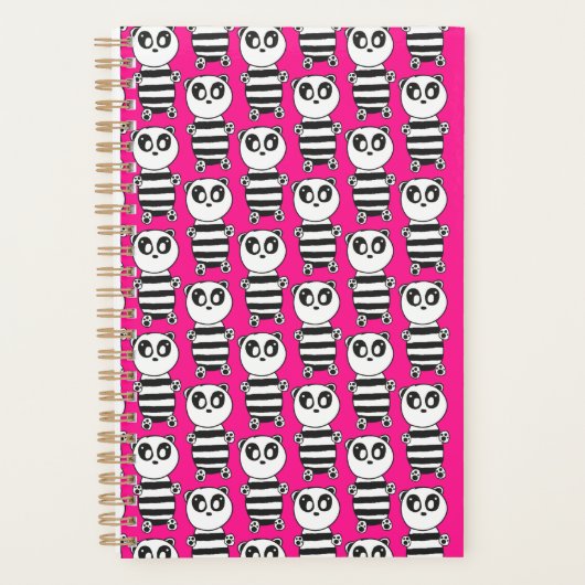 パンダキッズ プランナー手帳 (正面)