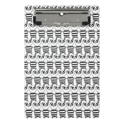 パンダキッズ ミニクリップボード (正面)