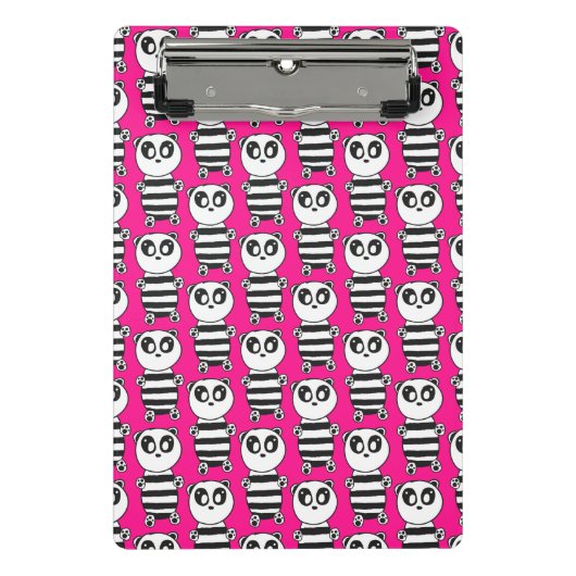 パンダキッズ ミニクリップボード (正面)