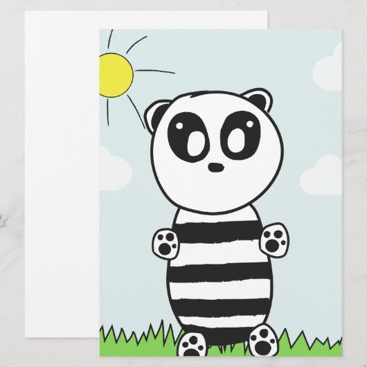 パンダキッズ メニュー (正面/裏面)