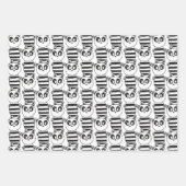 パンダキッズ ラッピングペーパーシート (正面3)