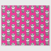 パンダキッズ ラッピングペーパー (フラット)