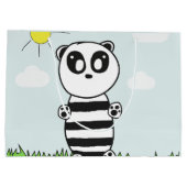 パンダキッズ ラージペーパーバッグ (裏面)