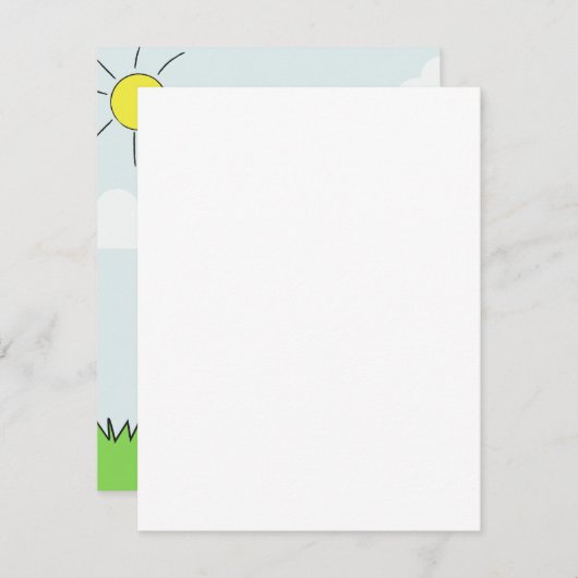 パンダキッズ 出欠カード (正面/裏面)