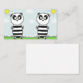 パンダキッズ 名刺 (正面/裏面)