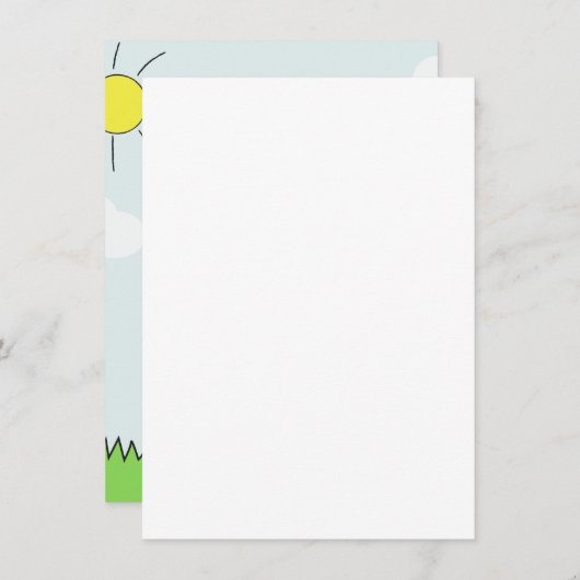 パンダキッズ 案内状 (正面/裏面)