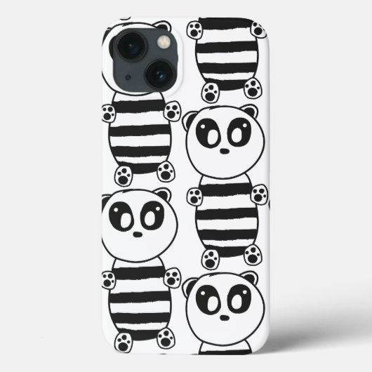 パンダキッズ Case-Mate iPhoneケース (裏面)