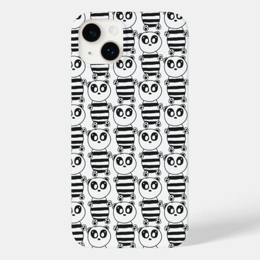 パンダキッズ Case-Mate iPhoneケース (裏面)