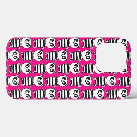 パンダキッズ Case-Mate iPhoneケース (裏面 (横))