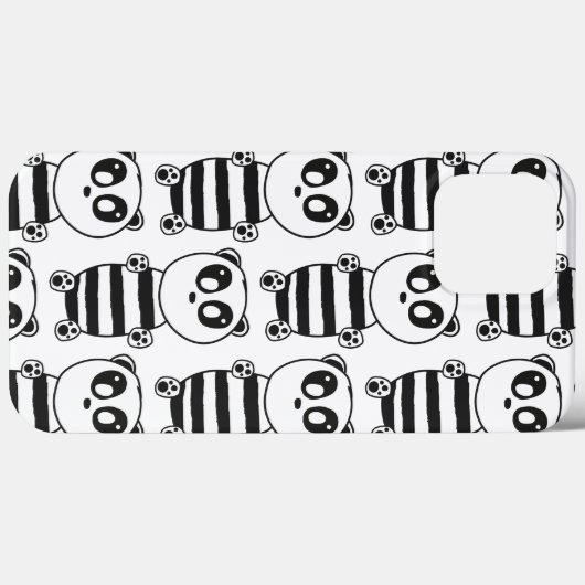 パンダキッズ Case-Mate iPhoneケース (裏面 (横))