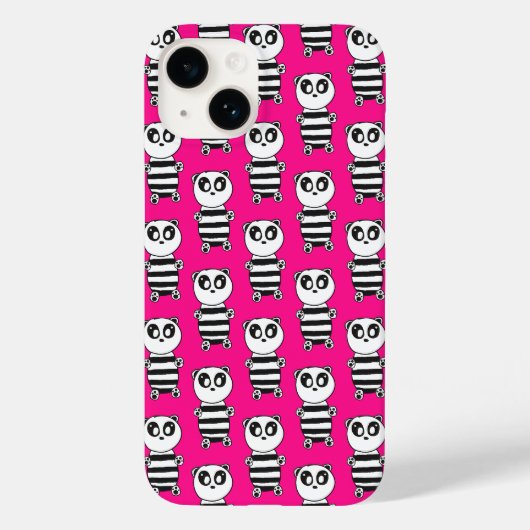 パンダキッズ Case-Mate iPhoneケース (裏面)