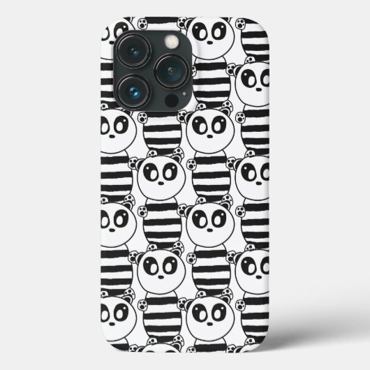 パンダキッズ Case-Mate iPhoneケース (裏面)