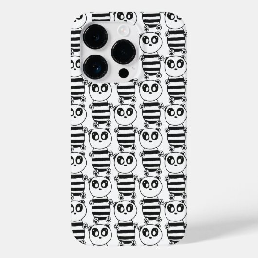 パンダキッズ Case-Mate iPhoneケース (裏面)