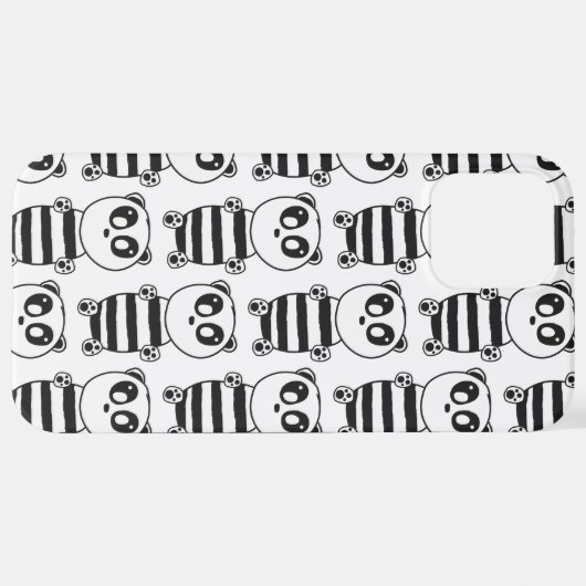 パンダキッズ iPhoneケース (裏面横)