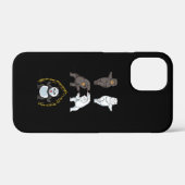 パンダキュートおもしろいポーラベア動物愛好家 Case-Mate iPhoneケース (裏面 (横))
