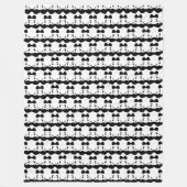 パンダキュートデザインフリースブランケット フリースブランケット (正面)