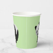 パンダクブグリーン 紙コップ (右)