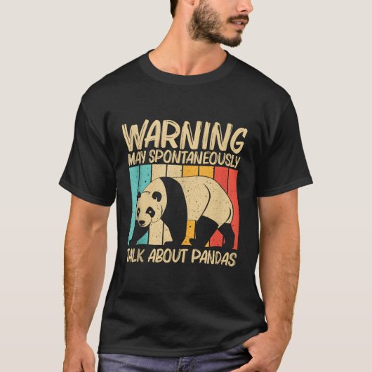 パンダクマ動物用パンダ Tシャツ (正面)