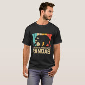 パンダクマ動物飼育係のパンダ Tシャツ (正面フル)