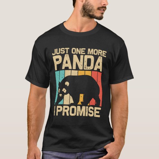 パンダクマ動物飼育係のパンダ Tシャツ (正面)