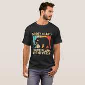 パンダクマ動物飼育係のパンダ Tシャツ (正面フル)