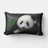 パンダクマ枕 ランバークッション (正面)