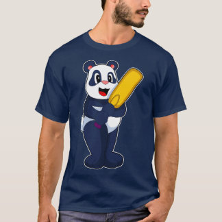 パンダクリケットクリケットこうもり Tシャツ