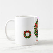 パンダクリスマス コーヒーマグカップ (左)