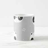 パンダグレー コーヒーマグカップ (中央)