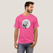 パンダコーンと絡み合うタコ Tシャツ (正面フル)