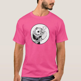 パンダコーンと絡み合うタコ Tシャツ