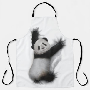 パンダシャツグユーモアのあるラフィック動物Tシャツギフト エプロン