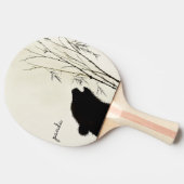 パンダシルエット 卓球ラケット (横)