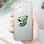 パンダステッカー シール (スマートフォン)
