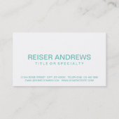 パンダストライプー 名刺 (裏面)