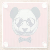 パンダストライプ ガラスコースター (裏面)