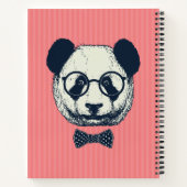 パンダストライプ ノートブック (裏面)