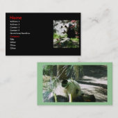 パンダスマイル名刺 名刺 (正面/裏面)