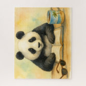 パンダズサマー勉強 ジグソーパズル (縦)