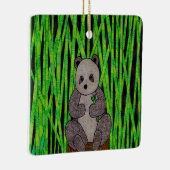 パンダセラミックオーナメント セラミックオーナメント (右)