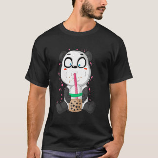 パンダソジュバンブーベア韓国ドリンクスイートティー Tシャツ