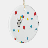 パンダデイバルーンお祝い セラミックオーナメント (右)
