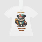 パンダデザイン オーナメント (裏面)