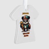 パンダデザイン オーナメント (正面)